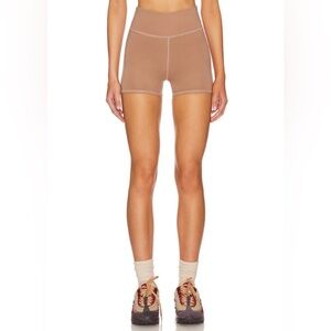 MoveWell Rio 4" Inch Short in Fresco Brown -Women's Athletic Bike Shorts in Nude